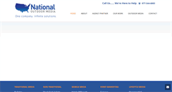 Desktop Screenshot of nationaloutdoormedia.com