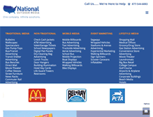 Tablet Screenshot of nationaloutdoormedia.com
